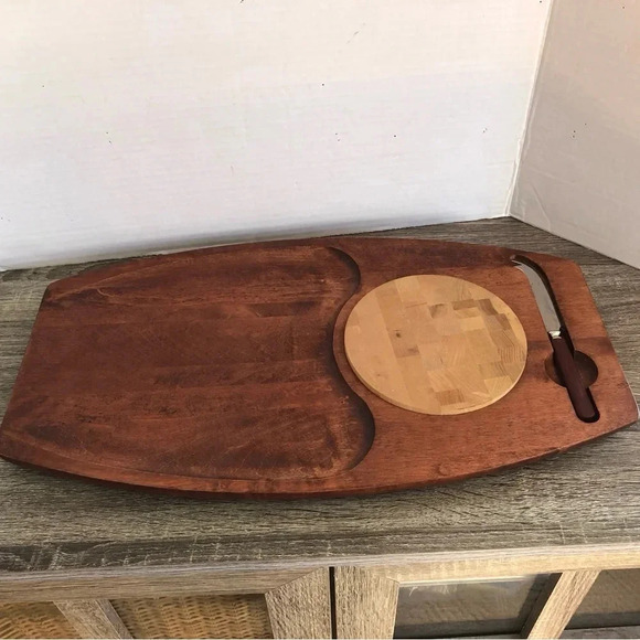 Vtg  Baribocraft Charcuterie Board - Picture 5 of 12